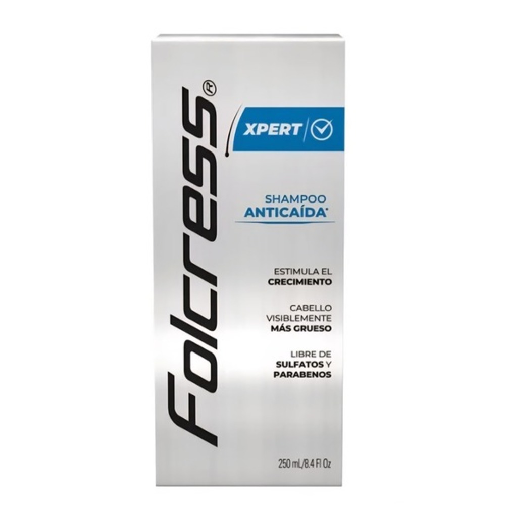 Folcress Xpert Anti-Hair‎ Loss Shampoo - Stimulate Growth, Thicker Hair
